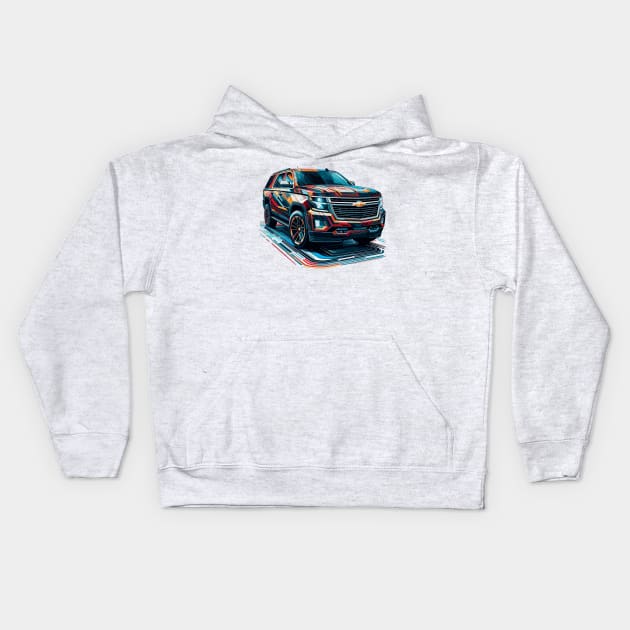 Chevrolet SUV Kids Hoodie by Vehicles-Art